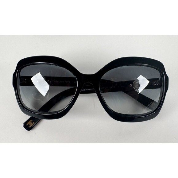 CHANEL 5132-H Pearl Sunglasses - Made in Italy - Rare Style   Includes Case main image 5